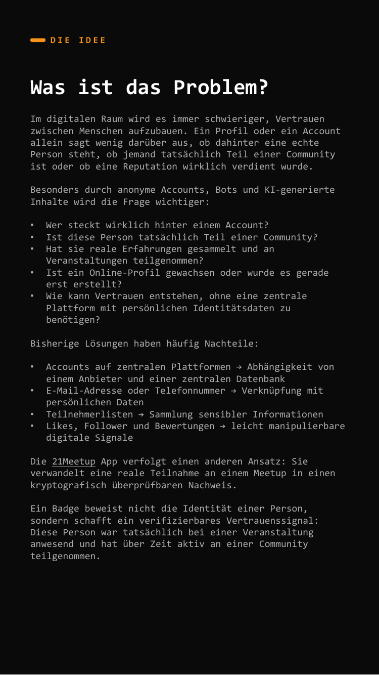 Das Vertrauensproblem im digitalen Raum