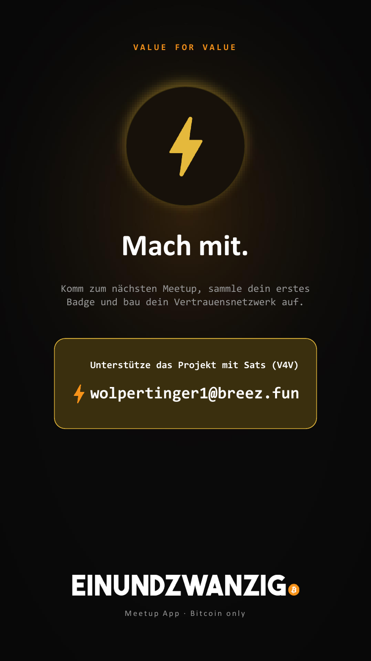 Value for Value und Mitmachen
